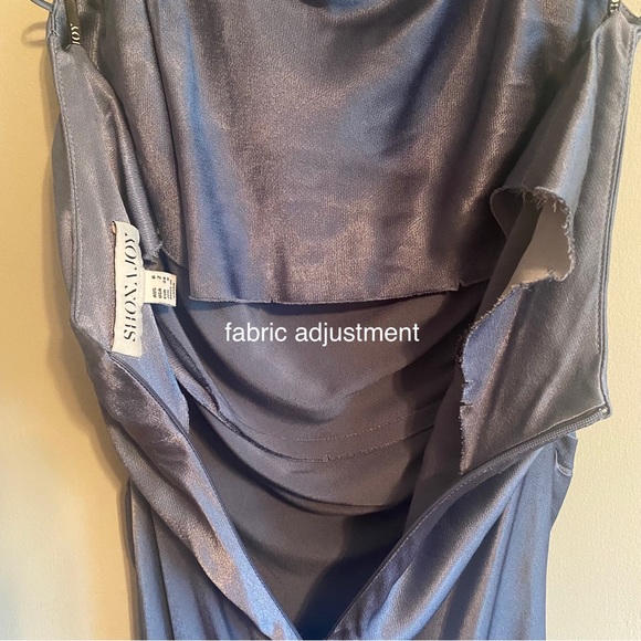 Shona Joy La Lune Lace Back Maxi Dress - Blue Smoke - Picture 8 of 14